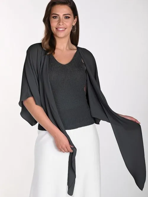 Frank Lyman Black Sheer Cover Up Style 241252.