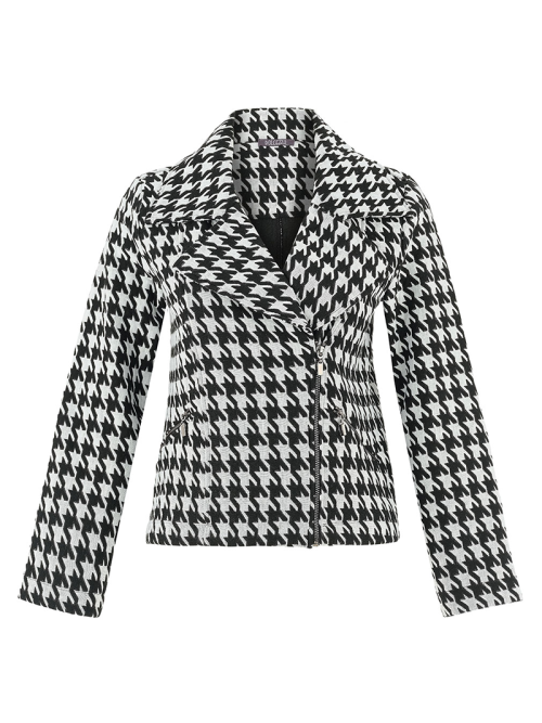 Dolcezza Houndstooth Jacket Style 75101 front.