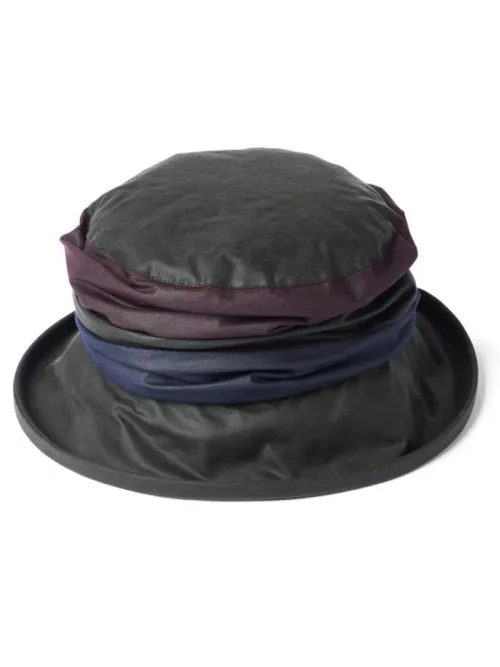 Failsworth Olive Wax Cotton Hat Style 9618.
