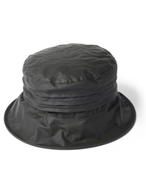 Failsworth Olive Wax Cotton Hat Style 9620.