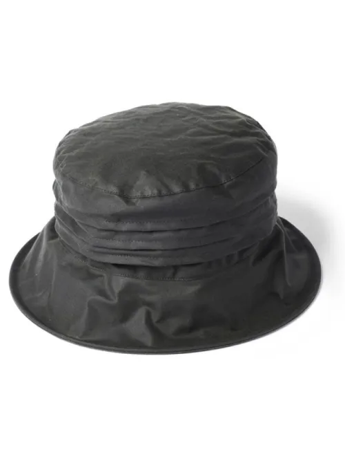 Failsworth Olive Wax Cotton Hat Style 9620.