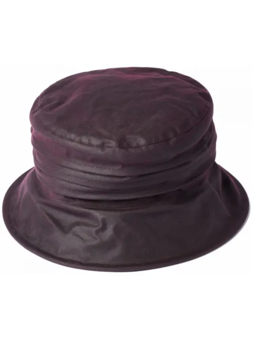 Failsworth Merlot Wax Cotton Hat Style 9620.