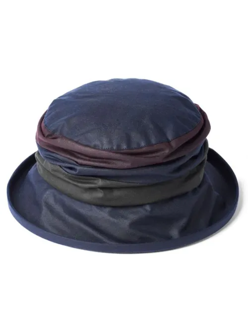 Failsworth Navy Wax Cotton Hat Style 9618.