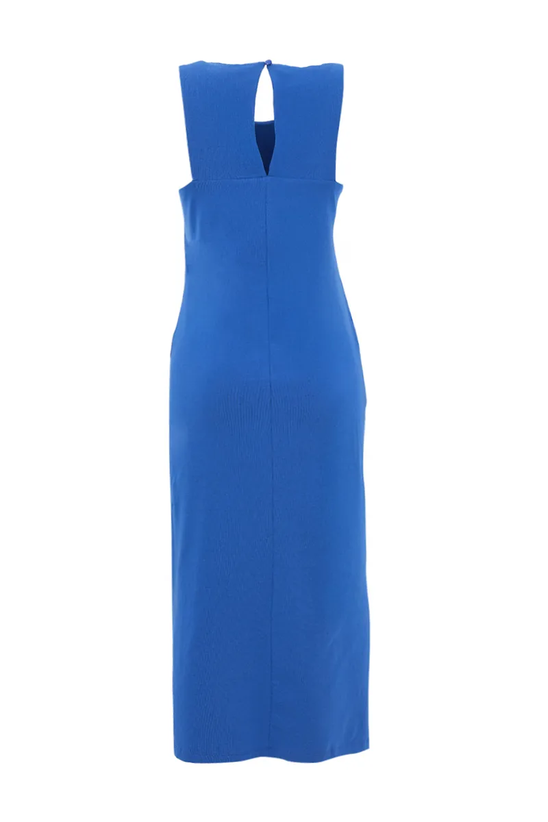 Dolcezza Royal Blue Dress Style 26231 back.