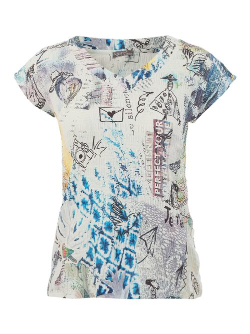 Dolcezza Soft Crinkle Top Style 26742.