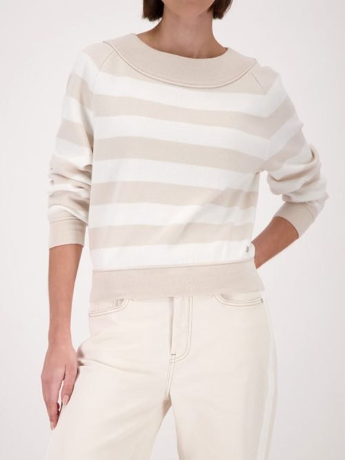Monari Champagne Stripe Sweater Style 410289.