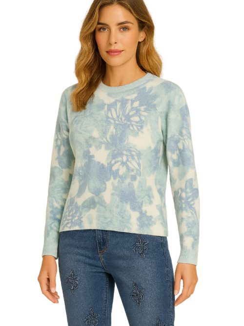 Orly Vanilla/Mint Soft Sweater Style 262134.